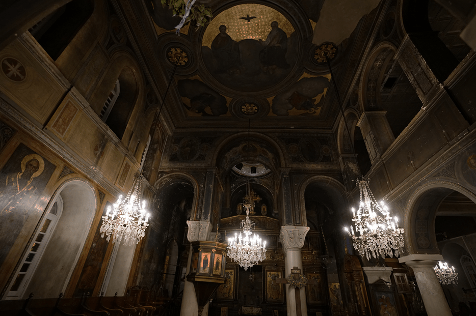 Το εσωτερικό του Ναού 