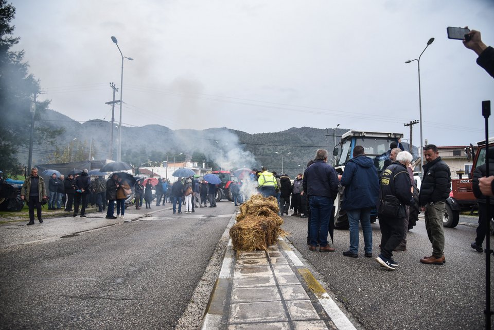 Aγροτικες κινητοιποιήσεις στην Πρεβεζα / (ΓΙΩΡΓΟΣ ΕΥΣΤΑΘΙΟΥ/EUROKINISSI)