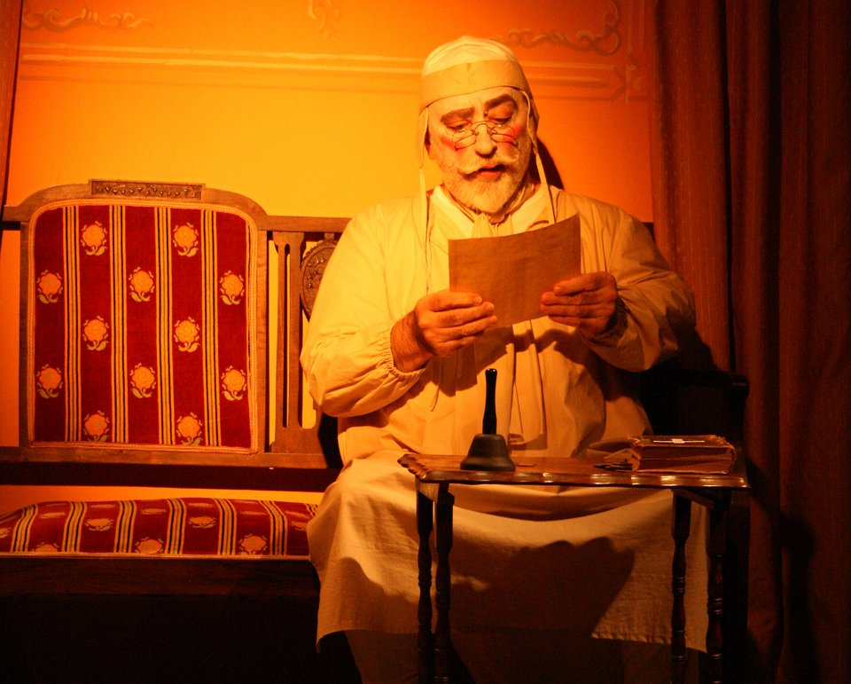 O Τάσος Προύσαλης, ένας σύγχρονος δημιουργός του συνεπούς Παραλόγου. Φωτ. Μανώλης Νταλούκας.