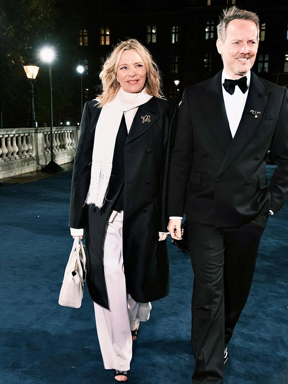 Η Κιμ Κατράλ με τον σύζυγό της