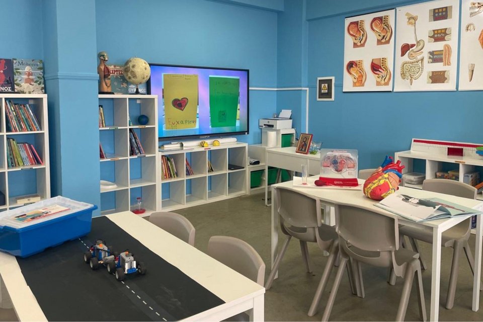  Αίθουσα STEM στο 5ο Πειραματικό Δημοτικό Κομοτηνής