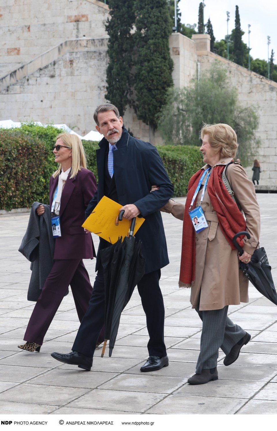 Μαρί Σαντάλ, Παύλος Ντε Γκρες και Άννα Μαρία