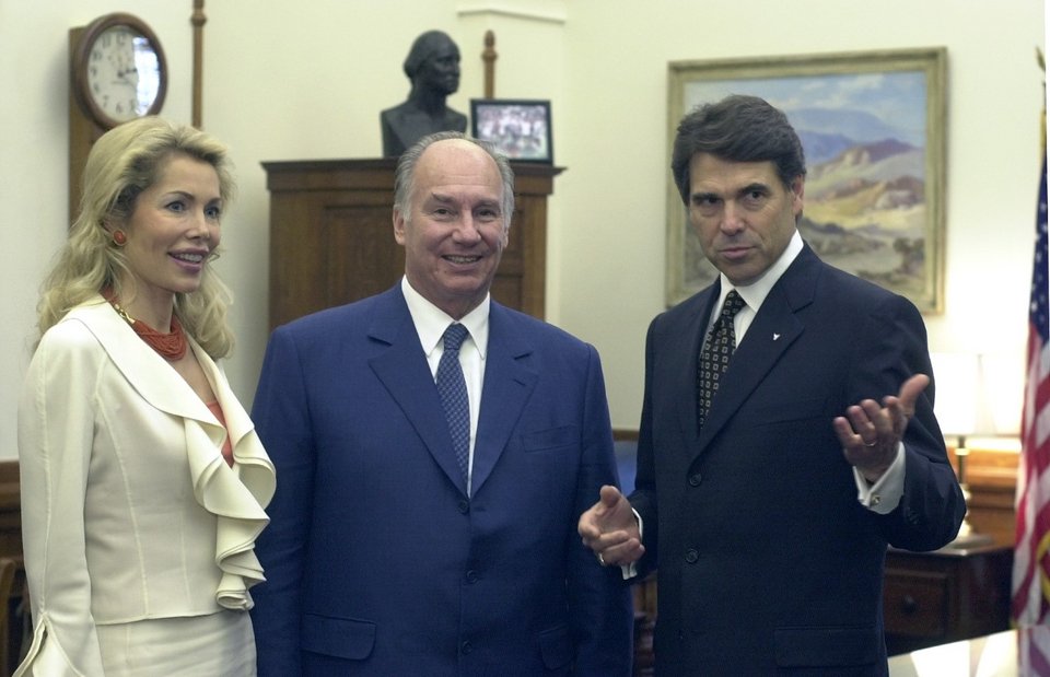 Ο Αγά Χαν και η Γκαμπριέλα τσου Λάινινγκεν 