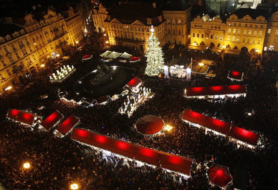 Χριστουγεννιάτικη αγορά της Πράγας