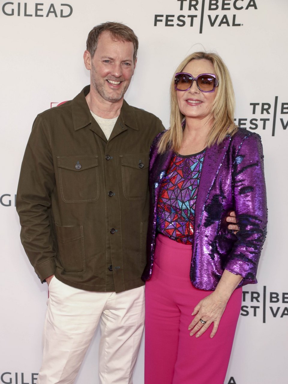 Η Κιμ Κατράλ με τον Ράσελ Τόμας 