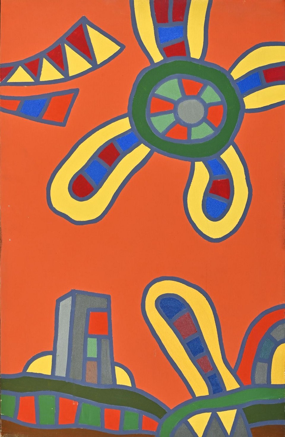 Αλέξης Ακριθάκης , Χωρις τιτλο , 1970