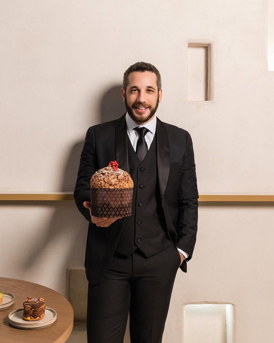 Ο pastry chef Αντώνης Σελέκος / Φωτογραφία: Instagram