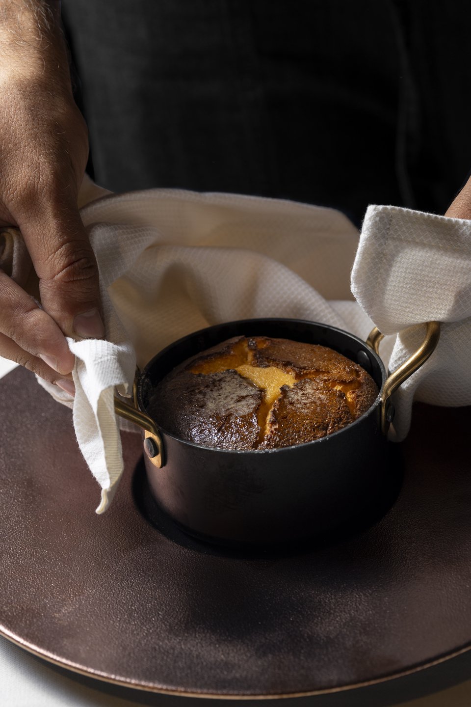 Σουφλέ πορτοκαλιού.