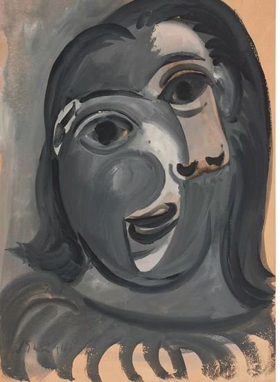 Ένας και μόνο αριθμός θα κερδίσει το Tête de Femme, έναν πίνακα του 1941  που απεικονίζει ένα παραμορφωμένο γυναικείο κεφάλι σε γκρίζες, σχεδόν  στάχτινες αποχρώσεις / IKIPEDIA