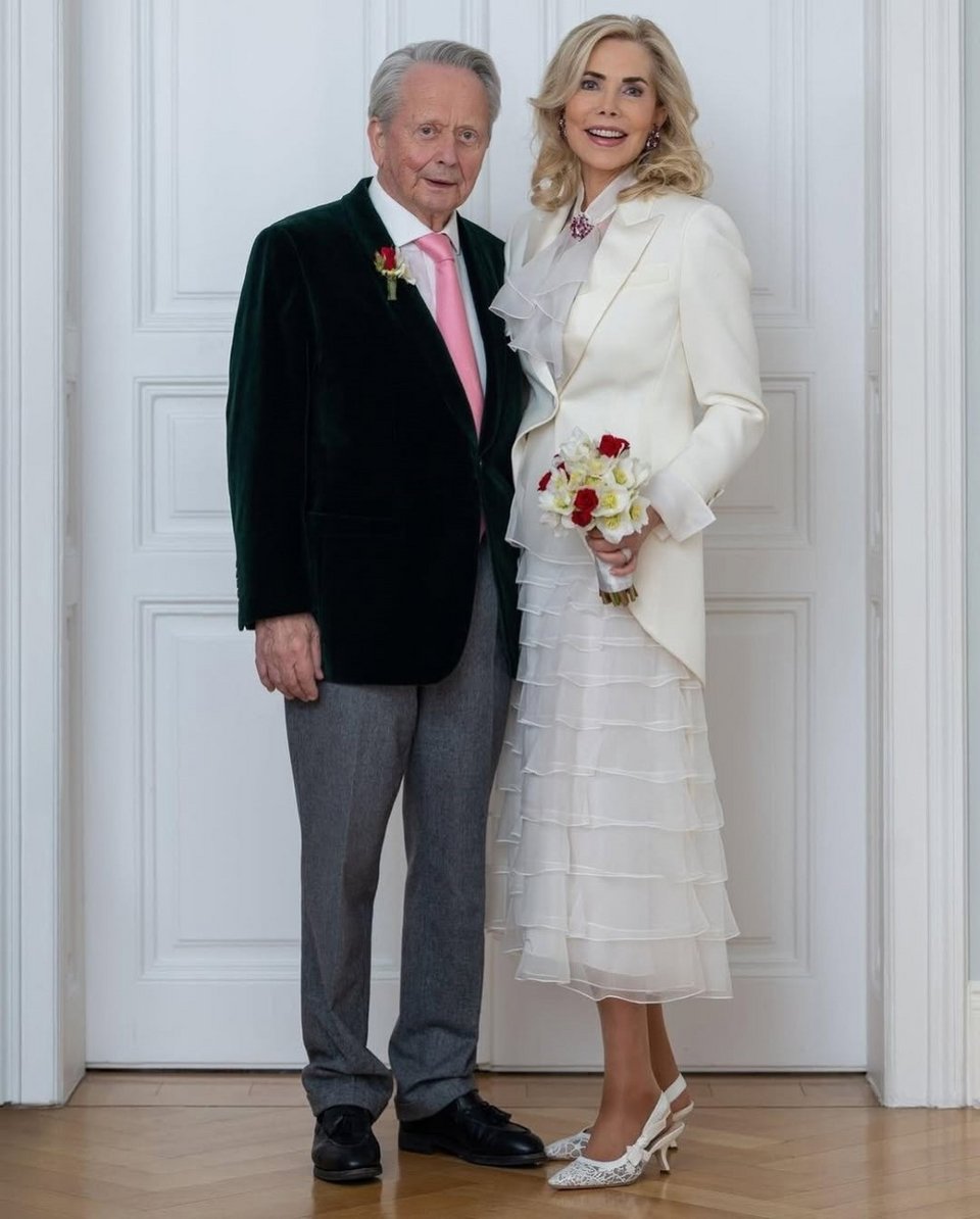 Το ζευγάρι παντρεύτηκε στο Σάλτσμπουργκ