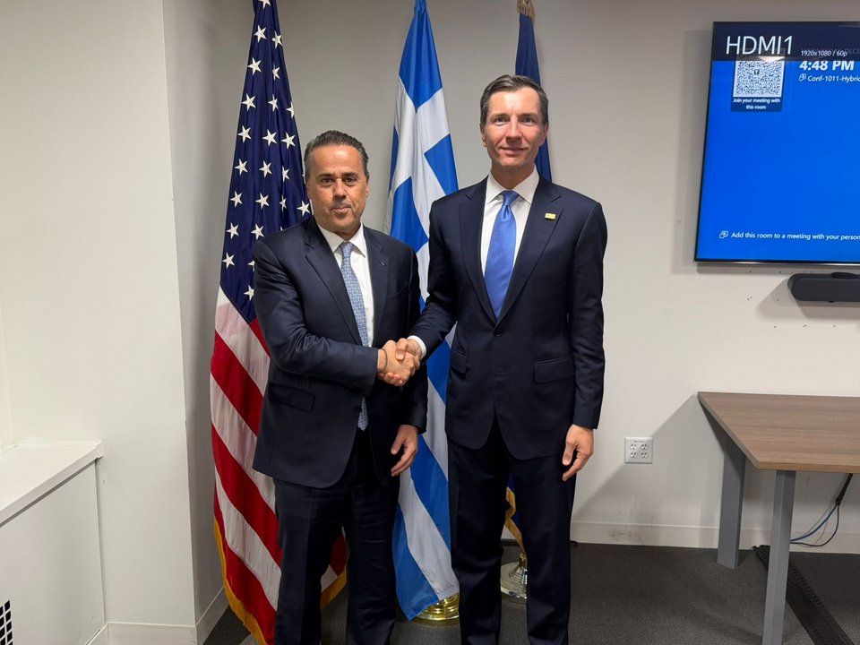 κ. Παπασταύρου με τον Πρόεδρο της Export-Import Bank of the United States (EXIM), κ. John Jovanovic