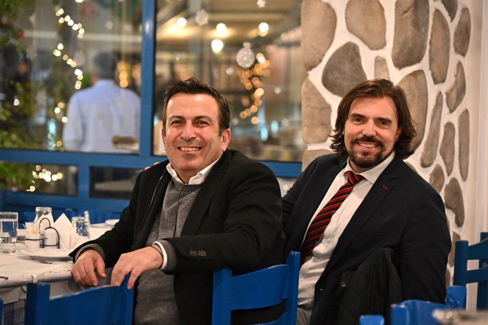 Στέφανος Παραστατίδης και Πέτρος Παππάς