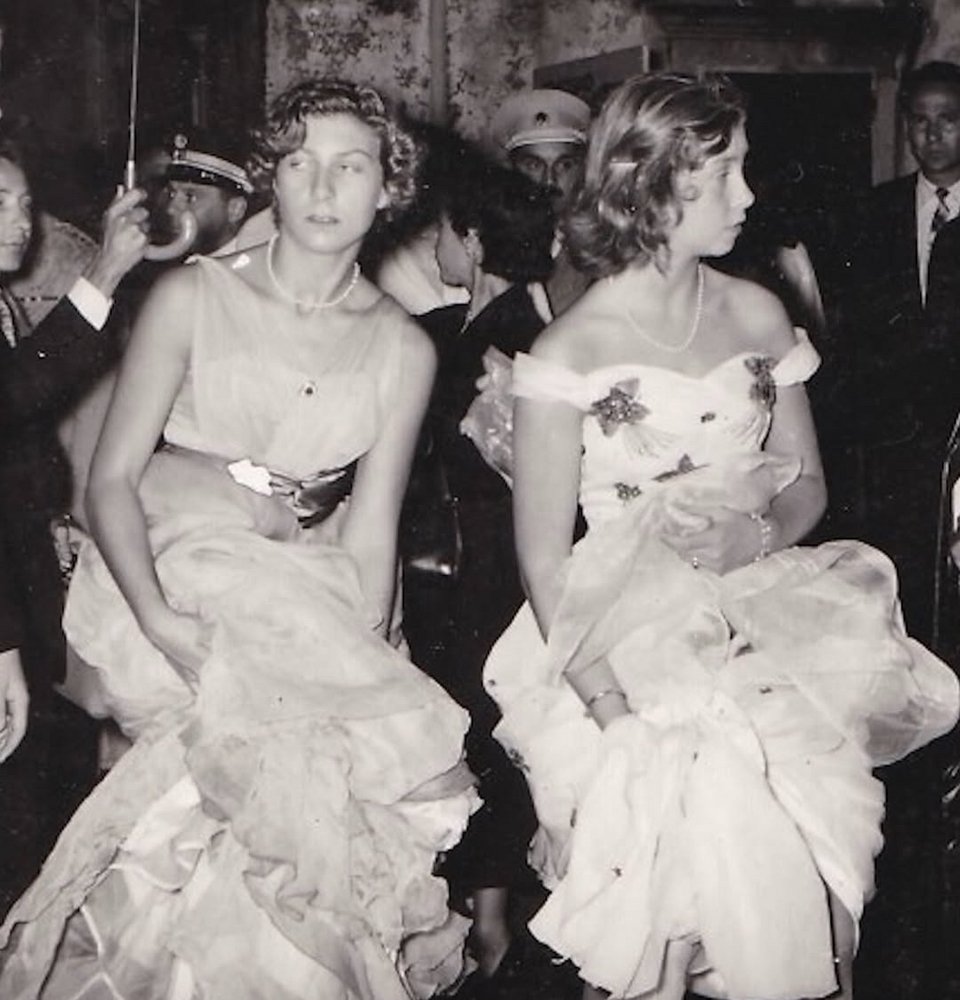 Με την πριγκίπισσα τότε Σοφία