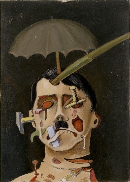 Στην καρδιά του σουρεαλισμού βρισκόταν η πεποίθηση ότι ο ασθενής δεν ήταν πια ο μεμονωμένος στρατιώτης, αλλά ολόκληρη η κοινωνία / Victor Brauner, Hitler, 1934 / WIKIPΕDIA