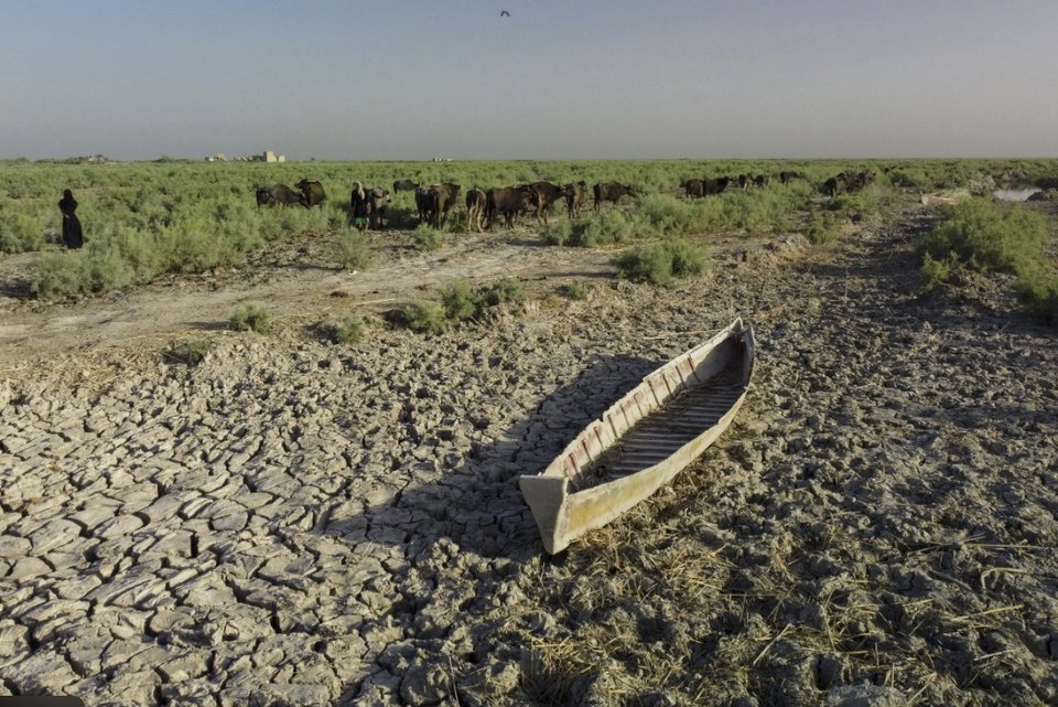 Ο Τίγρης, ένα από τα δύο ποτάμια που γέννησαν τη Μεσοποταμία, βρίσκεται σήμερα αντιμέτωπος με μια υπαρξιακή κρίση / ΑΡ