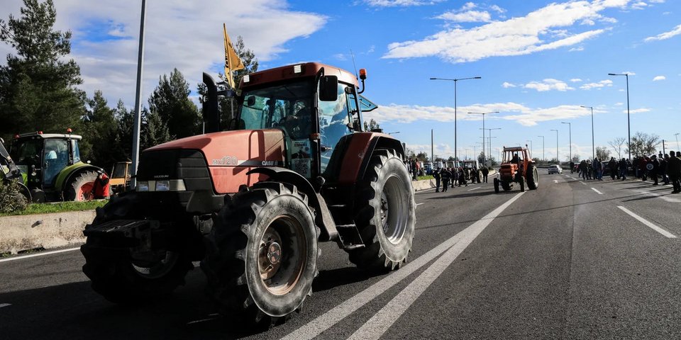 Συνεχίζονται οι αγροτικές κινητοποιήσεις / Φωτογραφία: EUROKINISSI 