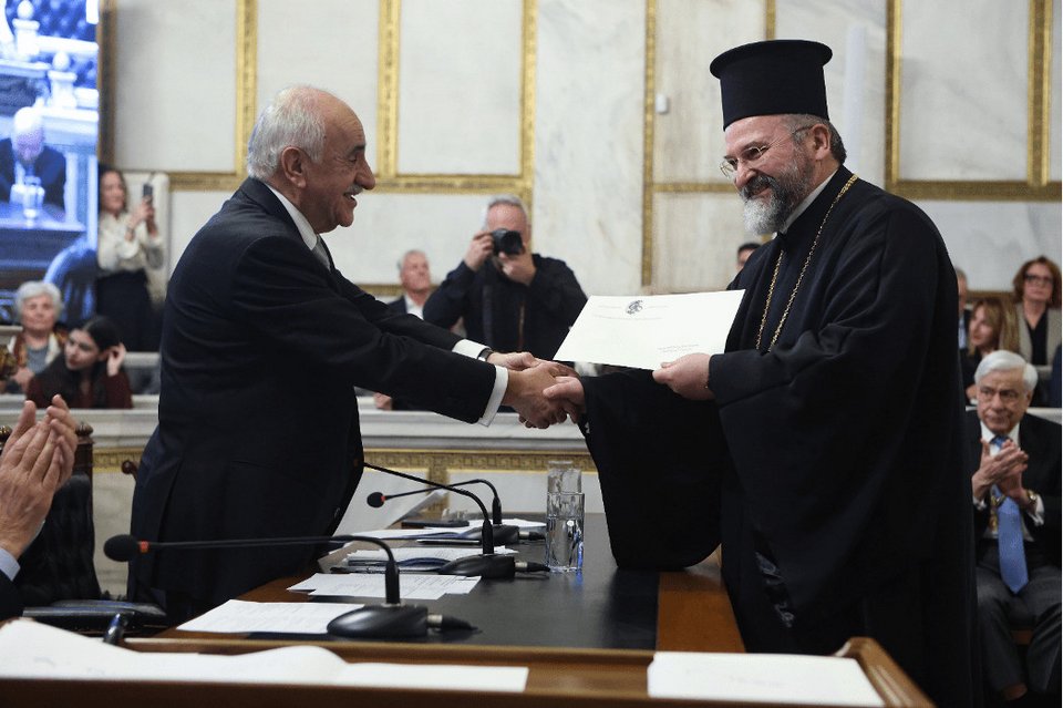 Ο π. Αρίσταρχος Γκρέκας τιμήθηκε με τον Έπαινο της Ακαδημίας Αθηνών, για το συγγραφικό του έργο «Μελετήματα Εκκλησιαστικής Γραμματολογίας και Θεολογίας από τον 8ο αιώνα και εξής» (Εκδόσεις Μπαρμπουνάκη, 2025).