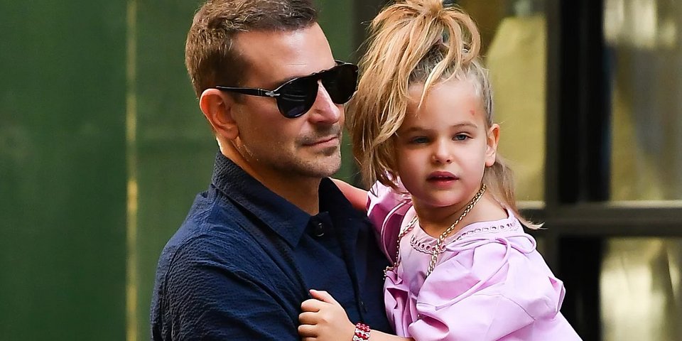 Ο Μπράντλεϊ Κούπερ με την κόρη του Λέα