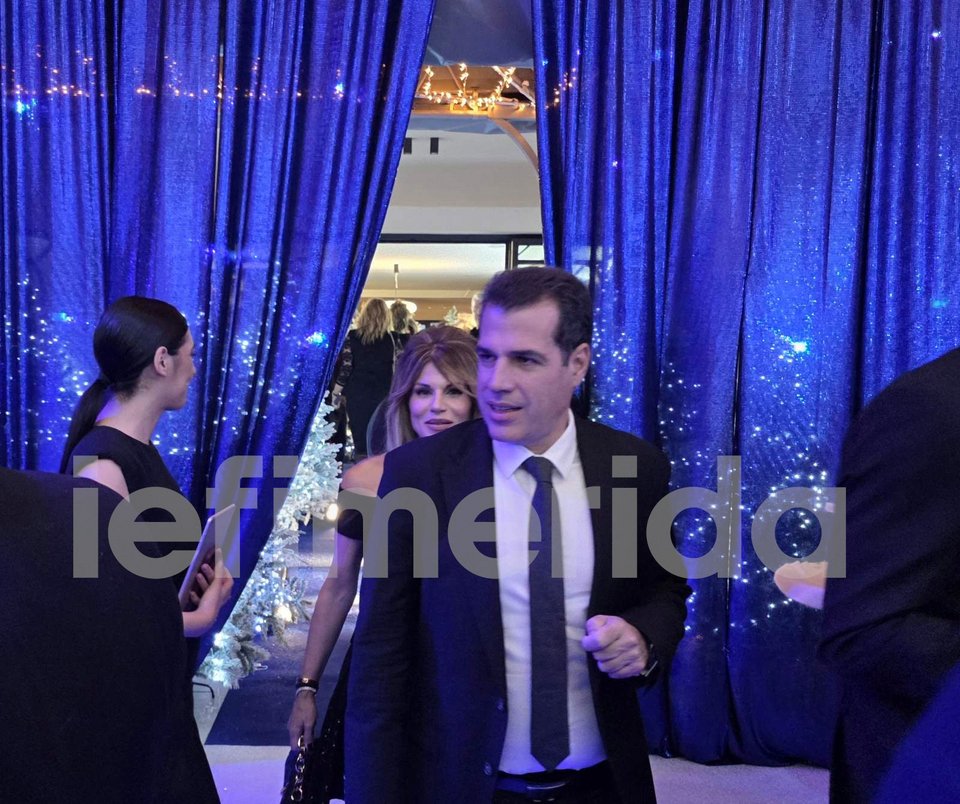 Ο Θάνος Πλεύρης με τη σύζυγό του