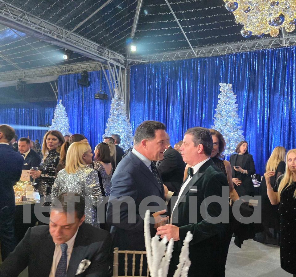 O Άδωνις Γεωργιάδης με την Ευγενία Μανωλίδου