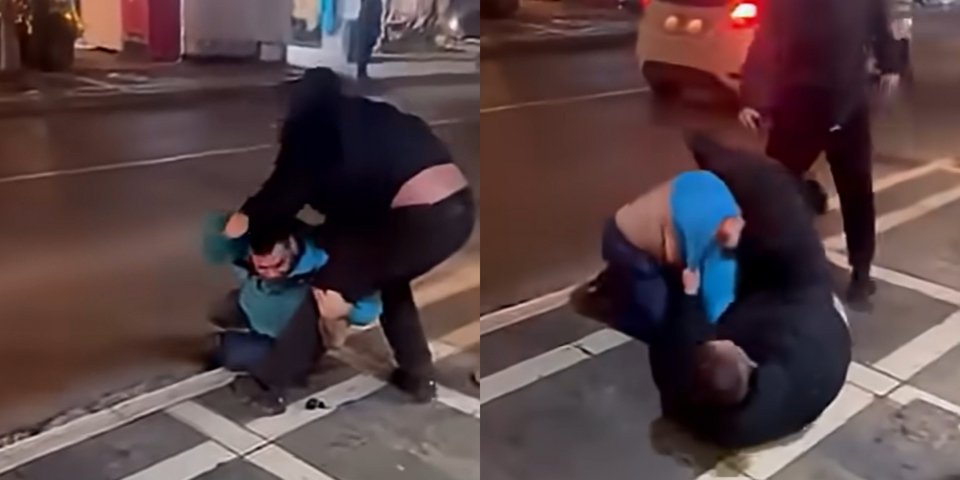 Στιγμιότυπα από τη βίαιη επίθεση που δέχθηκε ο Youtuber Teosty στα Γιάννενα