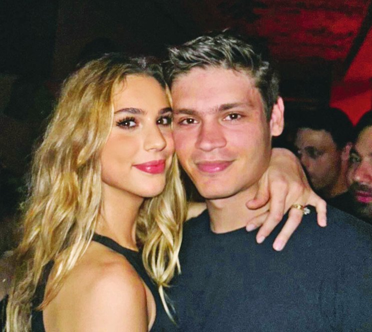 Η Φαίδρα Παπανδρέου και ο Παναγιώτης Νίκας / Φωτογραφία: Real News