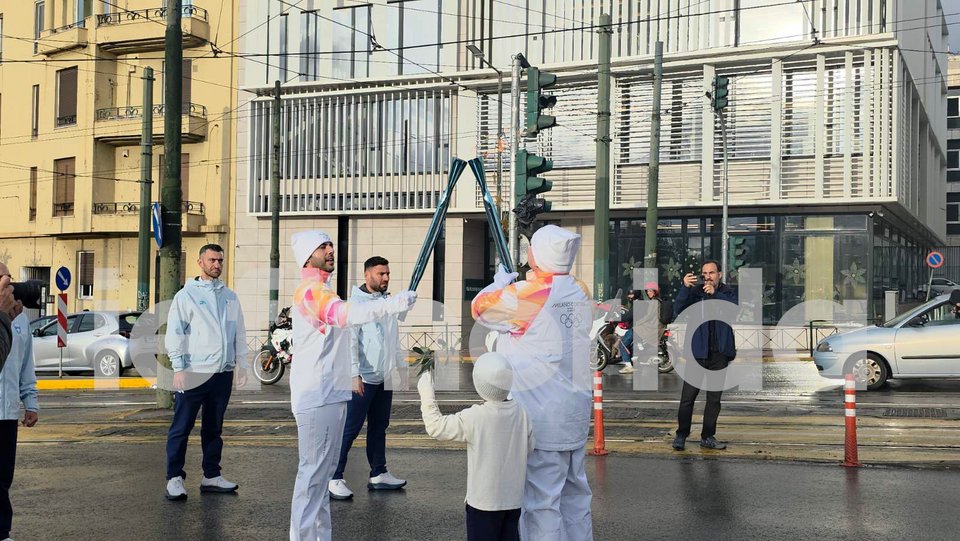 Με τη φλόγα έτρεξε και ο σύμβουλος του Ντόναλντ Τραμπ, Χρήστος Μαραφάτσος