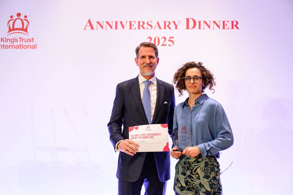 Το Περιφερειακό Βραβείο Αειφορίας για την Ευρώπη απονεμήθηκε στην Κωνσταντίνα Γκολέμη