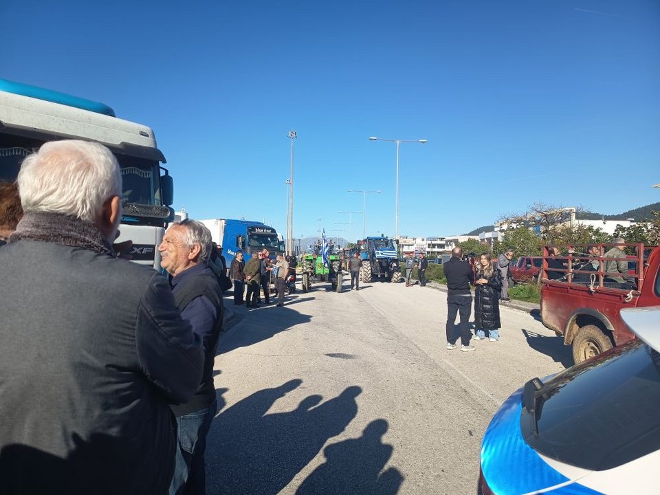 Σε εξέλιξη η κινητοποίηση των αγροτών