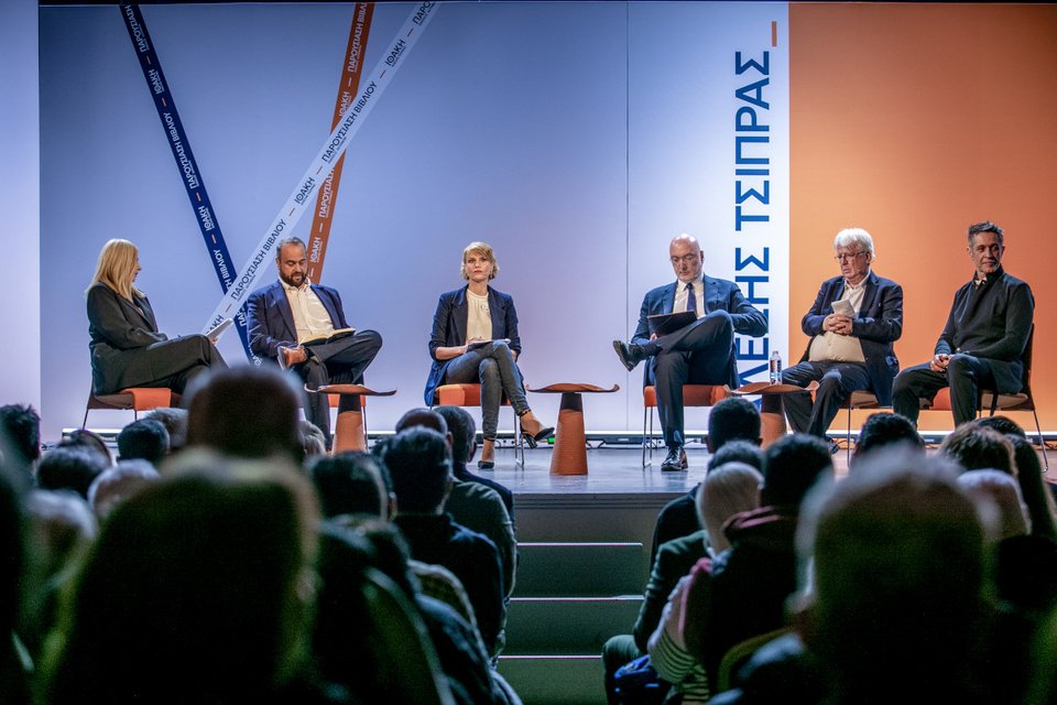 Παρουσίαση του βιβλίου του Αλέξη Τσίπρα «Ιθάκη» στην Πάτρα / Φωτογραφία EUROKINISSI   