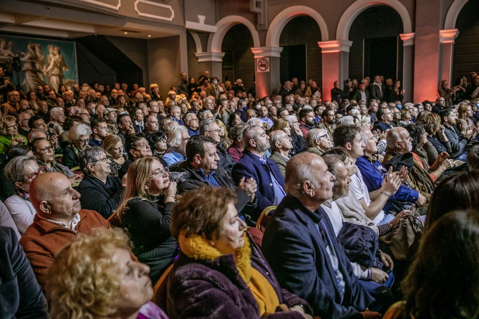 Παρουσίαση του βιβλίου του Αλέξη Τσίπρα «Ιθάκη» στην Πάτρα / Φωτογραφία EUROKINISSI   