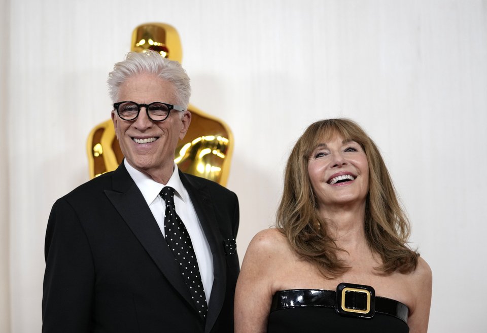 Η ηθοποιοί Μέρι Στίνμπεργκεν και Τεντ Ντάνσον