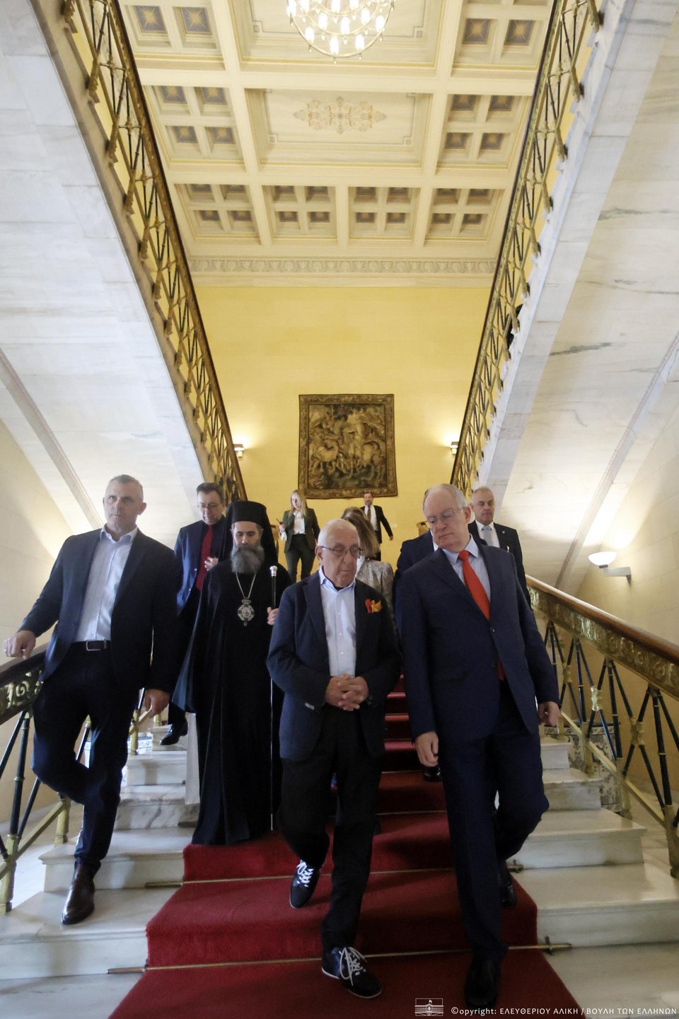 Ο Νικήτας Κακλαμάνης με τον Κωνσταντίνο Τασούλα 