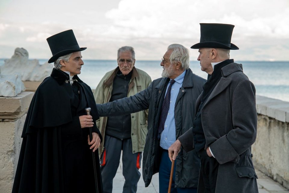 Στα γυρίσματα με τον σκηνοθέτη Γιάννη Σμαραγδή Καποδίστριας ταινία 