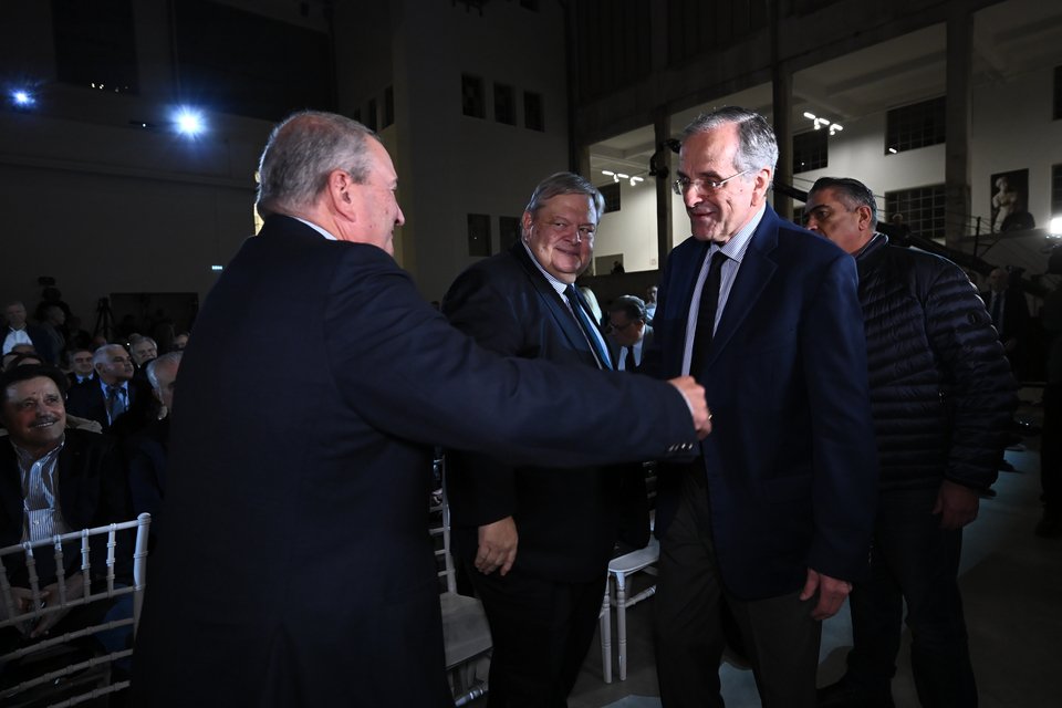 Κώστας Καραμανλής, Αντώνης Σαμαράς, Ευάγγελος Βενιζέλος