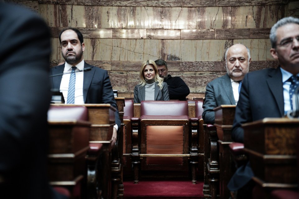 Η υφυπουργός Κοινωνικής Συνοχής και Οικογένειας Έλενα Ράπτη