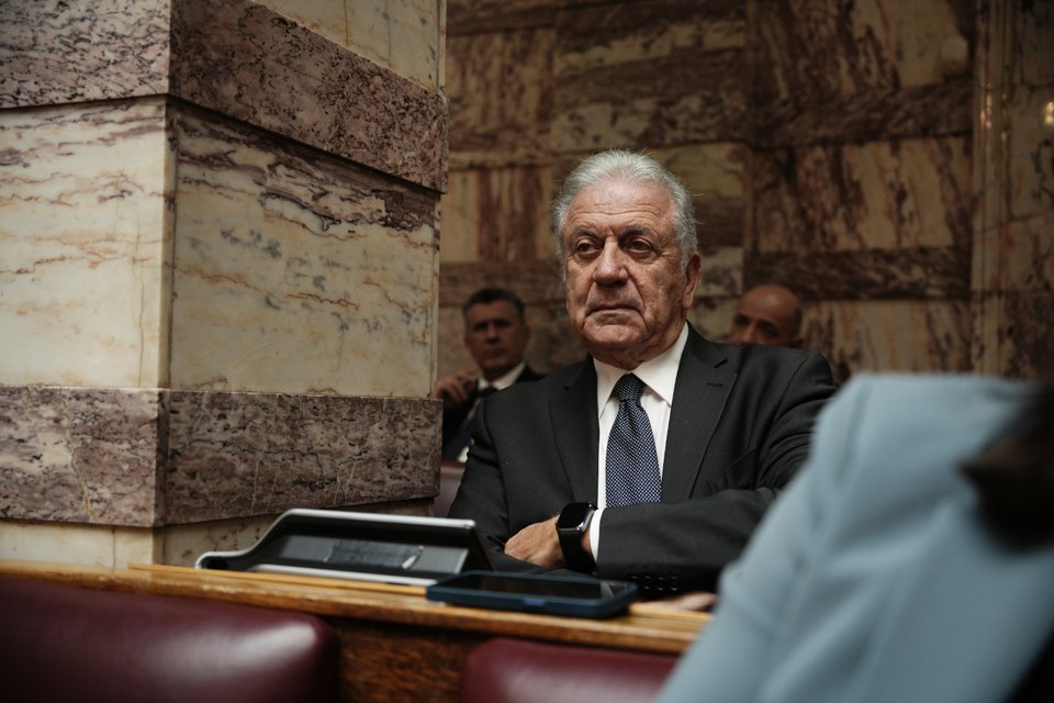 Ο Δημήτρης Αβραμόπουλος