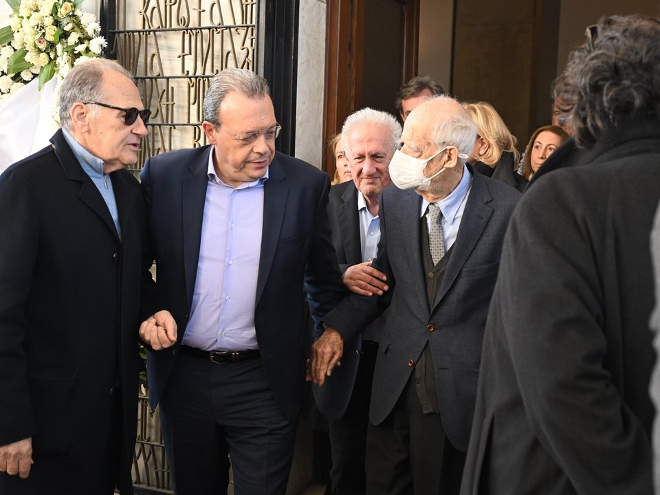 Κώστας Λαλιώτης, Σωκράτης Φάμελλος, Απόστολος Κακλαμάνης και Κώστας Σκανδαλίδης -Φωτογραφία: INTIME NEWS / ΧΑΛΚΙΟΠΟΥΛΟΣ ΝΙΚΟΣ  