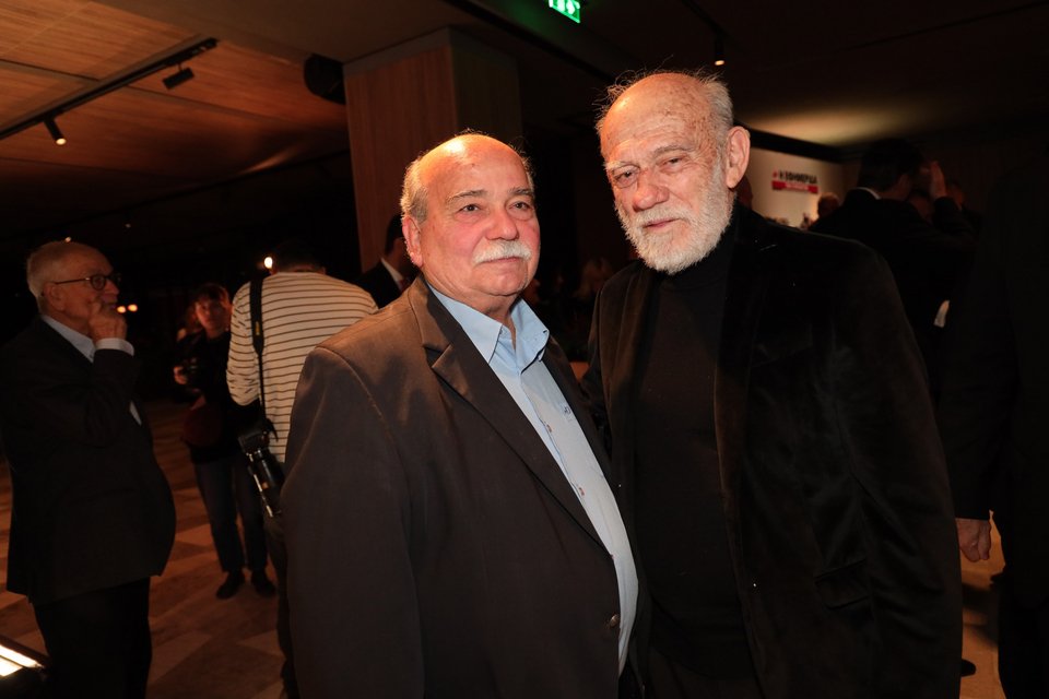 Νίκος Βούτσης και Γιώργος Λιάνης στην εκδήλωση