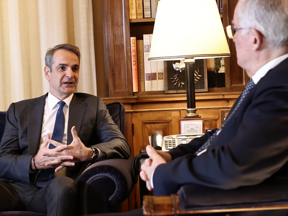 Ο Κυριάκος Μητσοτάκης με τον ΠτΔ Κ. Τασούλα / Φωτογραφία: INTIME NEWS / ΛΙΑΚΟΣ ΓΙΑΝΝΗΣ