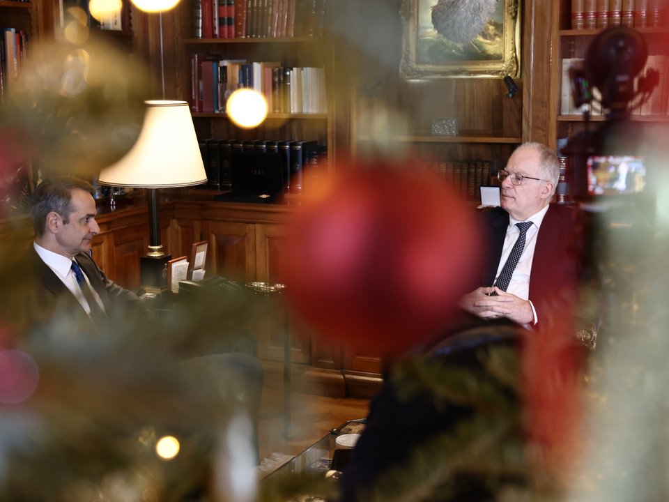 Ο Κυριάκος Μητσοτάκης με τον ΠτΔ Κ. Τασούλα / Φωτογραφία: INTIME NEWS / ΛΙΑΚΟΣ ΓΙΑΝΝΗΣ