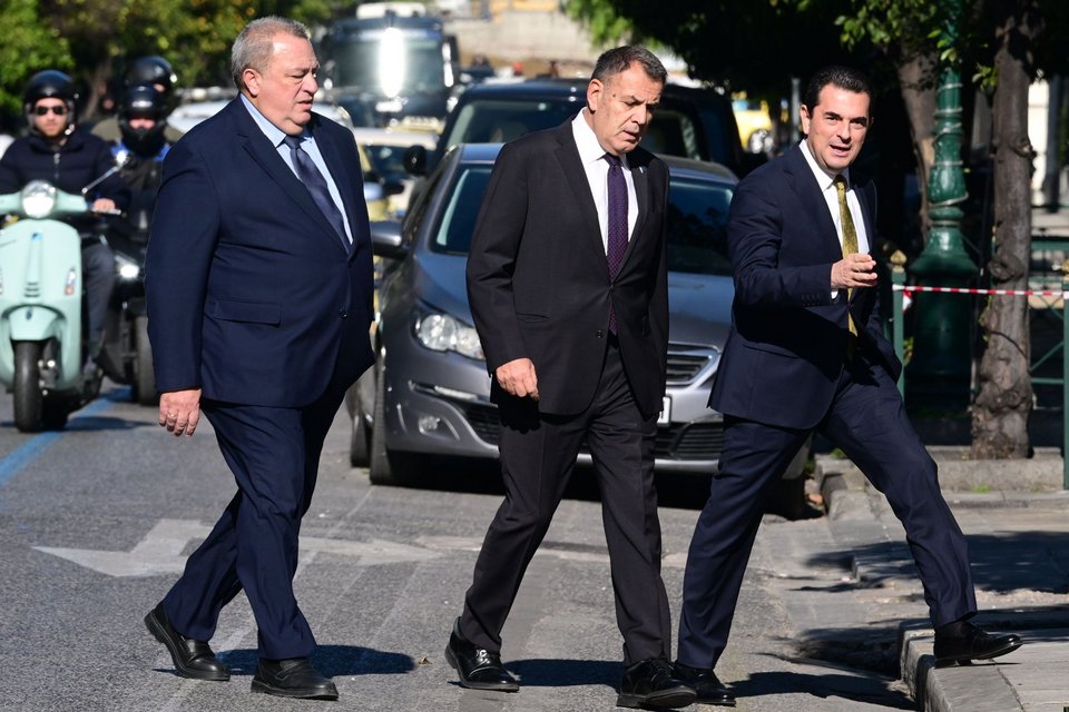 Ευριπίδης Στυλιανίδης, Νίκος Παναγιωτόπουλος, Κώστας Σκρέκας