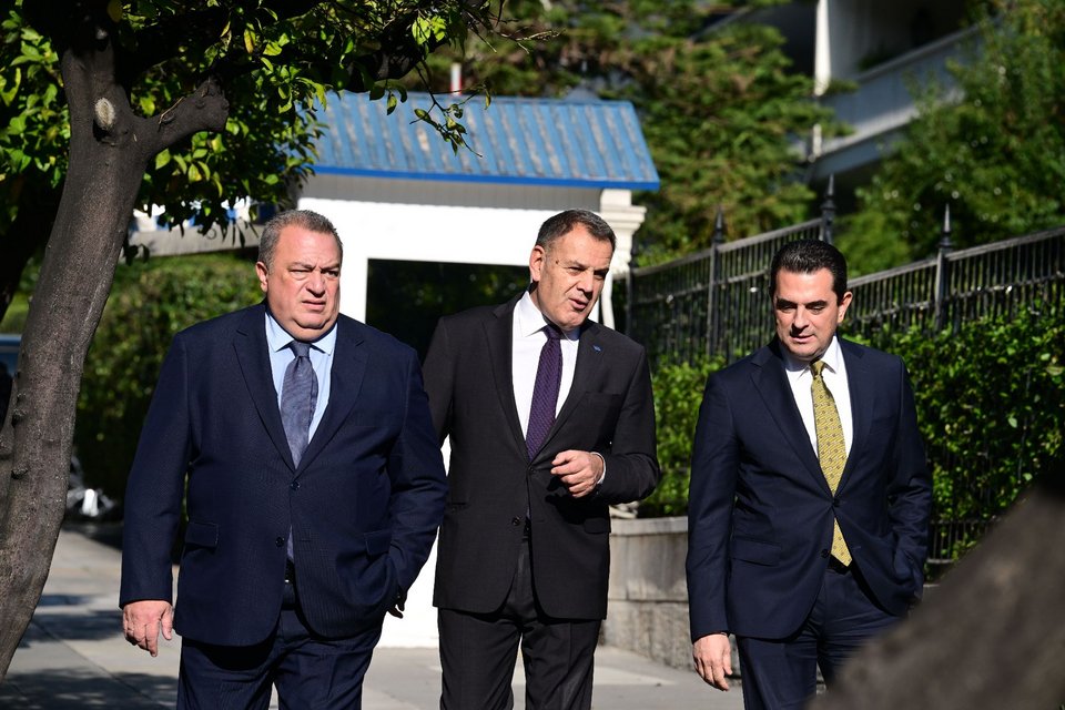 Ευριπίδης Στυλιανίδης, Νίκος Παναγιωτόπουλος, Κώστας Σκρέκας