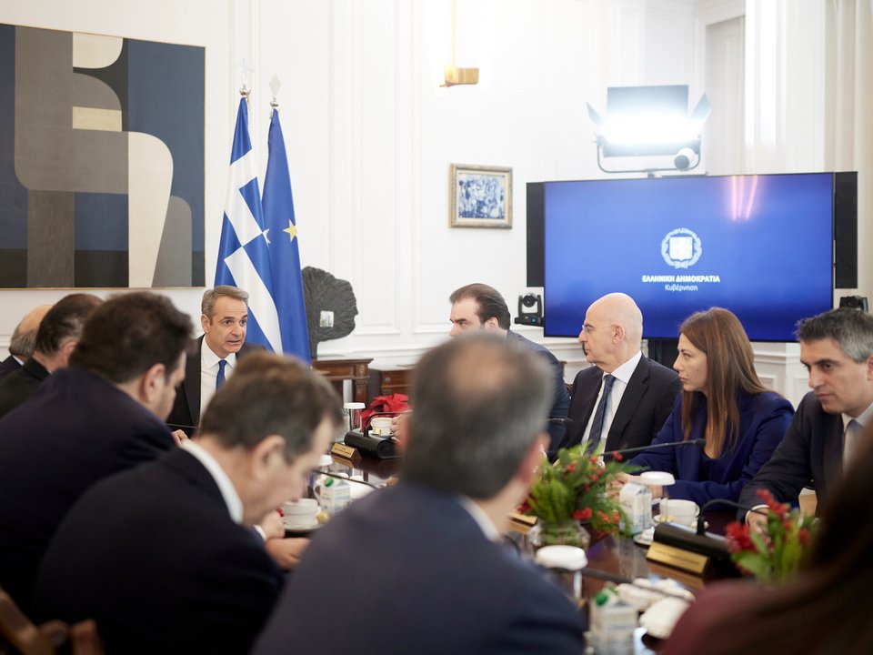 Υπουργικό συμβούλιο - Φωτογραφία: Γρ. Τύπου Πρωθυπουργού/ΔΗΜΗΤΡΗΣ ΠΑΠΑΜΗΤΣΟΣ