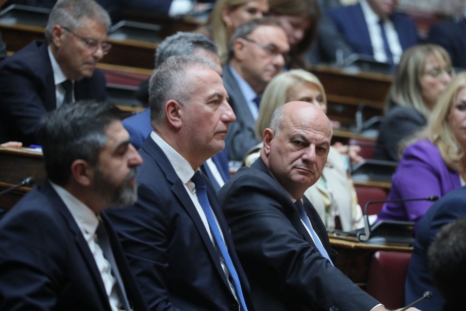 Σταύρος Καλαφάτης και Κώστας Τσιάρας