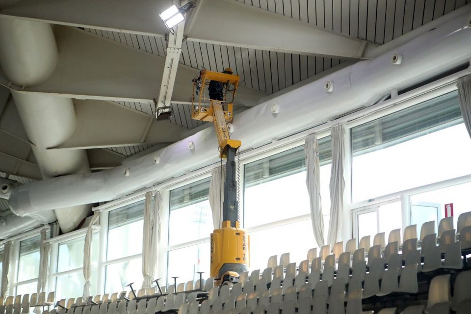 Το ΟΑΚΑ είναι ένα ζωντανό κύτταρο το οποίο παρόλο των μεγάλων εργοταξίων και έργων