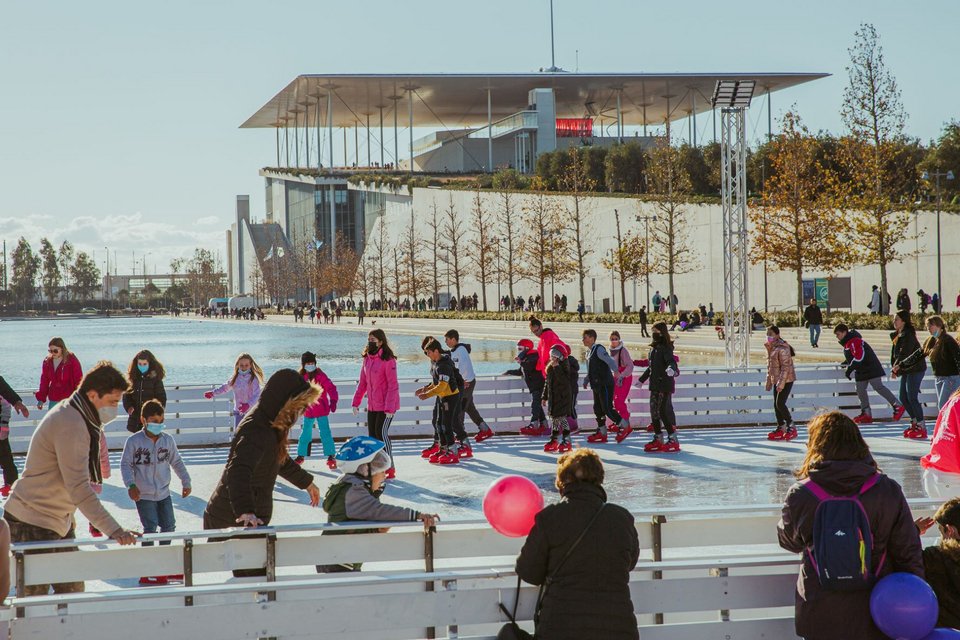 χριστουγεννιάτικα πάρκα Αθήνα 2025