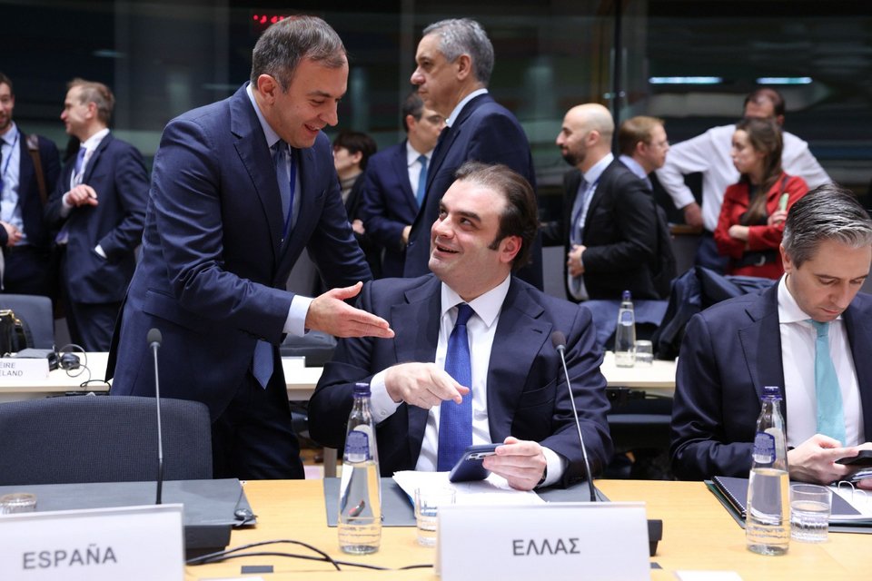 Ο Κυριάκος Πιερρακάκης στο Eurogroup -Φωτογραφία: Alexandros Michailidis / SOOC