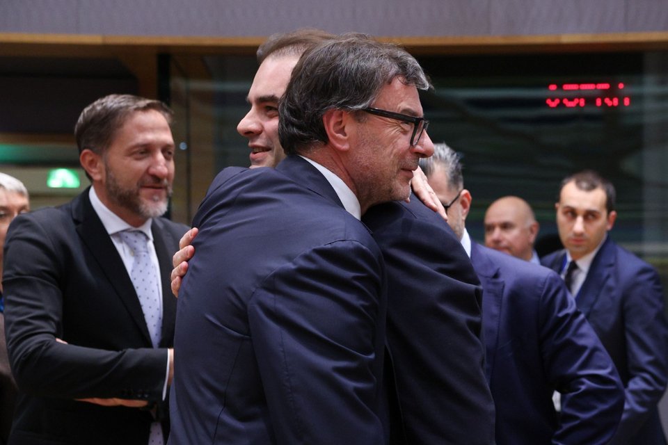 Ο Κυριάκος Πιερρακάκης στο Eurogroup -Φωτογραφία: Alexandros Michailidis / SOOC