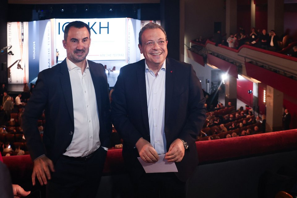 Χαρίτσης-Φάμελλος ποζάρουν χαμογελαστοί